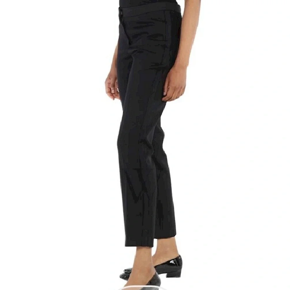 Burberry Trousers Straight-Fit Tailored Wool in Black